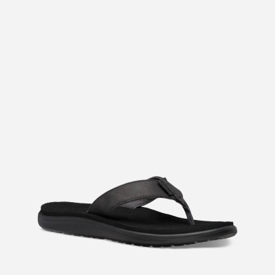 Teva Women's Voya Leather Flip Flops Sale NZ (LFPSJ-6947)